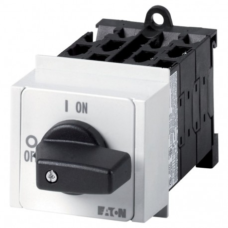 EATON - MOELLER T0-5-15224/IVS T0-5-15224/IVS 014187 Y7-14187 EATON ELECTRIC Step switches, Contacts: 9, 20 A, front plate: 0-9, 30 °, Unin..