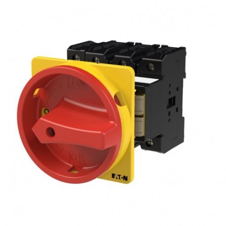 EATON - MOELLER P3-63/V/SVB/N P3-63/V/SVB/N 015144 Y7-15144 EATON ELECTRIC Main switch, 3 pole + N, 63 A, Emergency-Stop function, Lockabl..