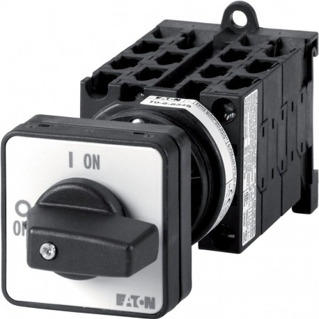 EATON - MOELLER T0-6-104/Z T0-6-104/Z 015296 Y7-15296 EATON ELECTRIC Multi-speed switches, Contacts: 12, 20 A, One tapped winding, 2 sp..