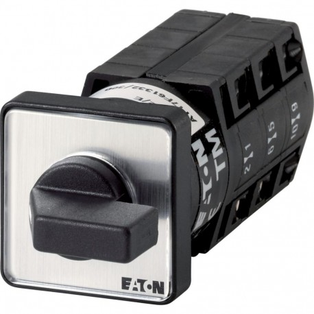 EATON - MOELLER TM-3-8401/E TM-3-8401/E 015554 Y7-15554 EATON ELECTRIC Reversing switches, Contacts: 5, 10 A, front plate: 1-0-2, 60 °, ..