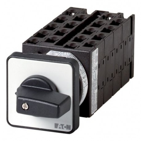 Eaton-moeller T0-9-15153/E Y7-16227 EATON ELECTRIC Step switches, Contacts: 18, 20 A, front plate: 1-6, 45 °, maint..