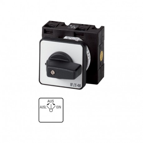 EATON - MOELLER T3-2-8515/EZ T3-2-8515/EZ 018528 Y7-18528 EATON ELECTRIC Universal control switches, Contacts: 4, 32 A, front plate: AUSL..