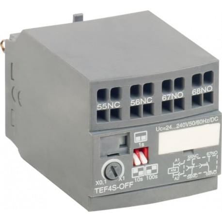 ABB 1SBN020115R1000 1SBN020115R1000 ABB TEF4S-OFF Frontal Electronic Timer