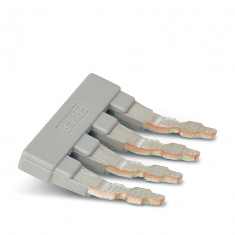 Phoenix contact EB 4-8 Insertion bridge, Number of positions: 4, Color: gray
