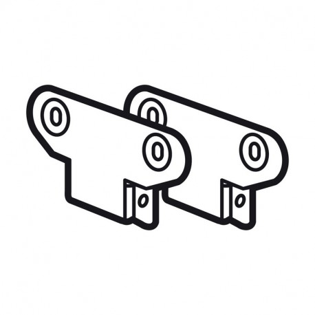 LEGRAND 020530 020530 LEGRAND XL3 LIT DOUBLE CHASSIS PART