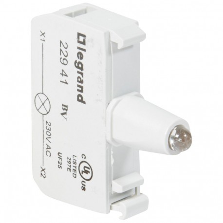 Legrand 022941 BLOCK LED 230V RED