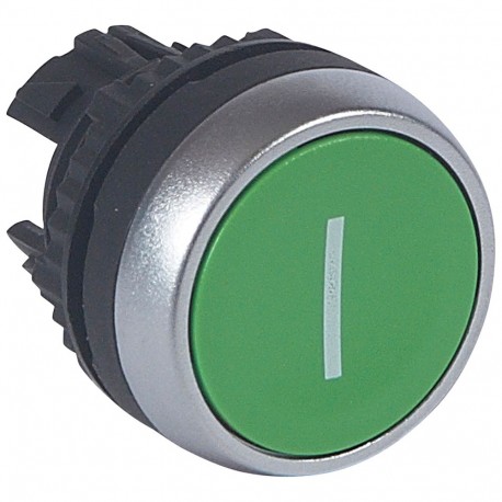 LEGRAND 023809 023809 LEGRAND HEAD PUSH BUTTON FLUSH GREEN "I"