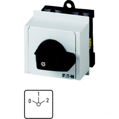 EATON - MOELLER T0-3-8451/IVS T0-3-8451/IVS 026985 Y7-26985 EATON ELECTRIC Changeoverswitches, Contacts: 6, 20 A, front plate: 0-1-2, 60 °..