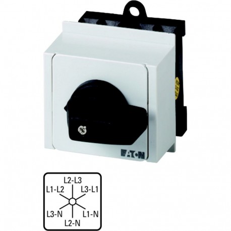 Eaton-moeller T0-3-15924/IVS Y7-26997 EATON ELECTRIC Voltmeter selector switches,Contacts 6,20 A,3xphase-phase,3xph..
