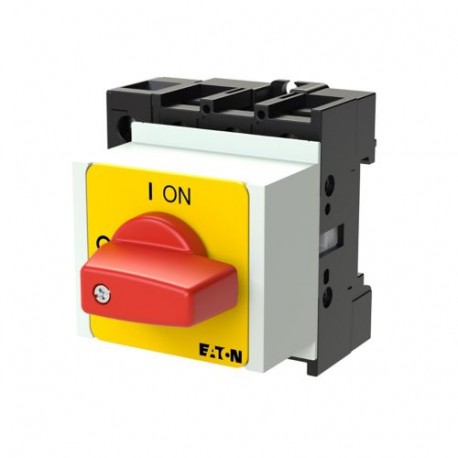 Eaton-moeller P1-32/IVS-RT/N Y7-27378 EATON ELECTRIC On-Off switch, 3 pole + N, 32 A, Emergency-Stop function, serv..