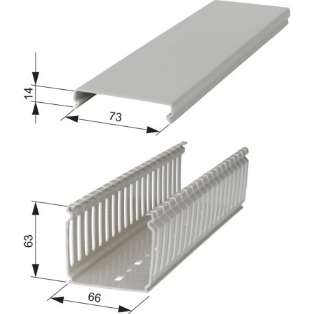 Eaton-moeller KL60/60 2466402 EATON ELECTRIC Cable duct, PVC, HxWxL 60x60x1500mm
