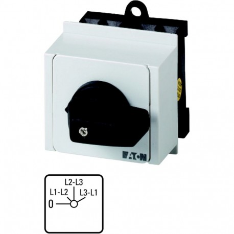 Eaton-moeller T0-2-15920/IVS Y7-29452 EATON ELECTRIC Voltmeter selector switches, Contacts: 4, 20 A, 3 x phase-phas..
