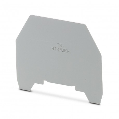 PHOENIX CONTACT TS-RTK-BEN TS-RTK-BEN 0308210 PHOENIX CONTACT Separating plate, Length: 61 mm, Width: 0.8 mm, Color: gray