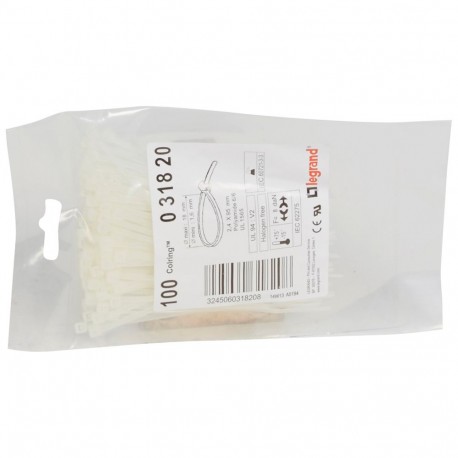 Legrand 031820 COLLAR WHITE 2,4X95