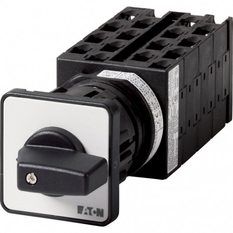 EATON - MOELLER T0-8-8372/EZ T0-8-8372/EZ 034102 Y7-34102 EATON ELECTRIC Changeoverswitches, Contacts: 16, 20 A, front plate: 1-2, 90 °, ..
