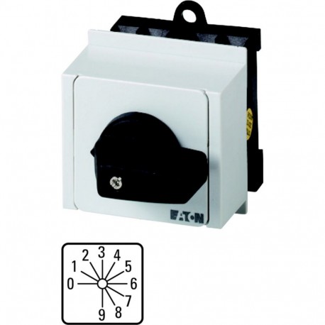 Eaton-moeller T0-4-15602/IVS Y7-36487 EATON ELECTRIC Coding switches, Contacts: 8, 20 A, Binary BCD code 0-9, front..