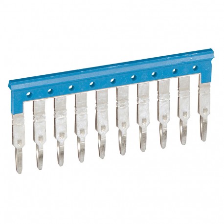 Legrand 037500 COMB 10 TERMINALS, 5 MM PITCH-BLUE