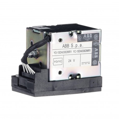 ABB 1SDA038286R1 1SDA038286R1 ABB SHUNT OPEN.RELEASE 24V DC E1/6-T8