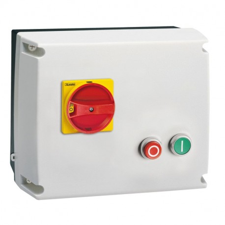 Lovato-electric M3P03873400 LOVATO Starter star-delta, in box with disconnector, without thermal relay 60A coil 400V AC