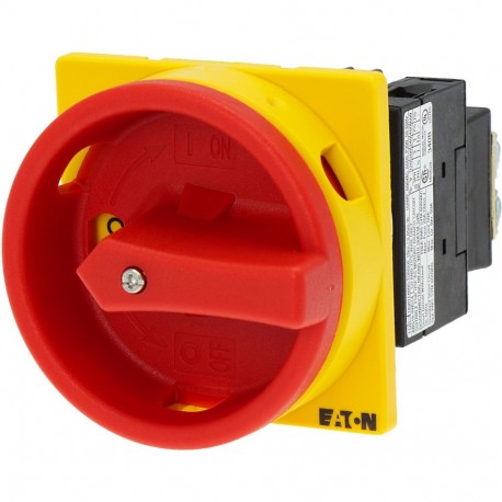 EATON - MOELLER T0-2-1/EA/SVB T0-2-1/EA/SVB 038873 Y7-38873 EATON ELECTRIC Main switch, 3 pole, 20 A, Emergency-Stop function, 90 °, Locka..