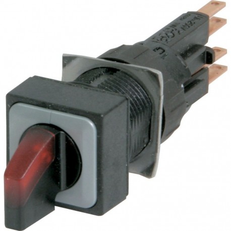 EATON - MOELLER Q18LWK1R-RT Q18LWK1R-RT 040351 Y7-40351 EATON ELECTRIC Illuminated selector switch actuator, 2 positions, red, maintained