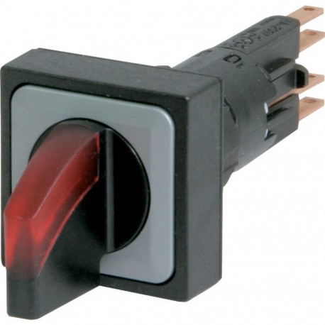 Eaton-moeller Q25LWK1-RT Y7-40657 EATON ELECTRIC Illuminated selector switch actuator, 2 positions, red, momentary