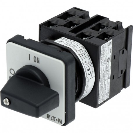 EATON - MOELLER T0-3-8342/E T0-3-8342/E 043624 Y7-43624 EATON ELECTRIC On-Off switch, 6 pole, 20 A, 90 °, flush mounting