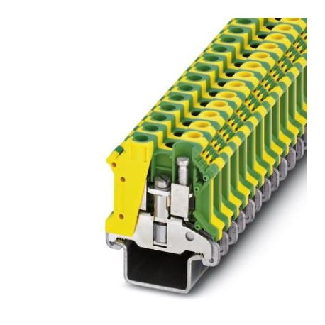 Phoenix contact USLKG 10 N-1 Ground modular terminal block, Connection method: Screw connection, Num..
