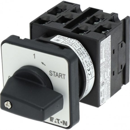 EATON - MOELLER T0-3-15513/E T0-3-15513/E 048351 Y7-48351 EATON ELECTRIC ON-OFF button, Contacts: 6, Spring-return in START position, 20 ..