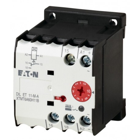Eaton-moeller DILET11-M-A EATON ELECTRIC Timing relay, 1W, 0.05s-60h, on-delayed, 24-240VAC/DC