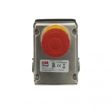 ABB 2TLA050220R0020 2TLA050220R0020 ABB EstrongZ E-Stop 2NC/2NO, M20, SS