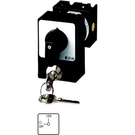 Eaton-moeller T0-2-1/E/SVA(A) Y7-50976 EATON ELECTRIC ON-OFF switches, 3 pole, 20 A, Cylinder lock SVA, front plate..