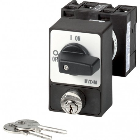 Eaton-moeller T3-2-1/E/SVA(S) Y7-50983 EATON ELECTRIC Panic switches, 3 pole, 32 A, Cylinder lock SVA, front plate ..