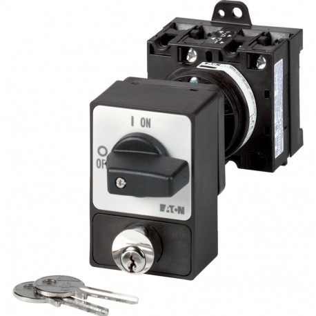 Eaton-moeller T3-2-1/Z/SVA(A) Y7-50984 EATON ELECTRIC ON-OFF switches, 3 pole, 32 A, Cylinder lock SVA, front plate..