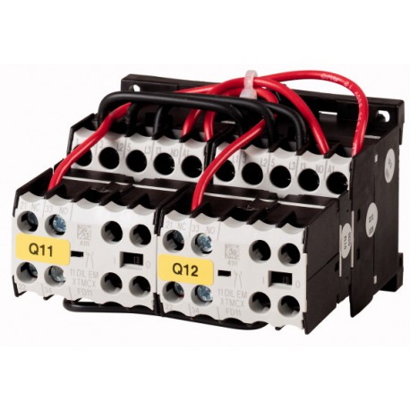 Eaton-moeller DIULEEM/21/MV(110V50HZ,120V60HZ) EATON ELECTRIC Reversing contactor combination, 3p, +2S free, 3kW/40..