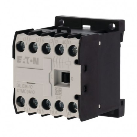 Eaton-moeller DILEM-10(230V50/60HZ) Y7-52302 EATON ELECTRIC Contactor, 3p+1N/O, 4kW/400V/AC3