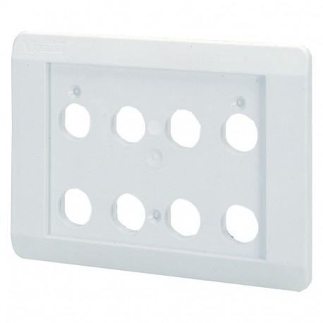 Eaton-moeller E8 Y7-54423 EATON ELECTRIC Flush mounting plate, gray, 8 mounting locations