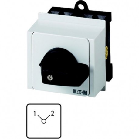 Eaton-moeller T0-1-8220/IVS Y7-55459 EATON ELECTRIC Changeoverswitches, Contacts: 2, 20 A, front plate: 1-2, 90 °, ..