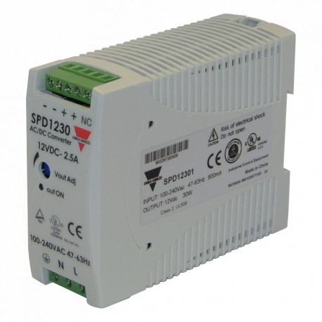 Carlo-gavazzi SPD05601 CARLO GAVAZZI Selected parameters MODEL Din Rail AC INPUT VOLTAGE 85 264V OUTPUT POWER 60W PARALLEL..