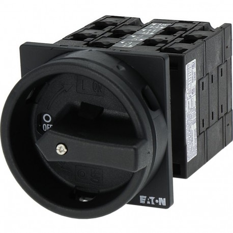 Eaton-moeller T3-4-15682/EA/SVB-SW Y7-57089 EATON ELECTRIC Main switch, 6 pole + 1 N/O + 1 N/C, 32 A, STOP function..
