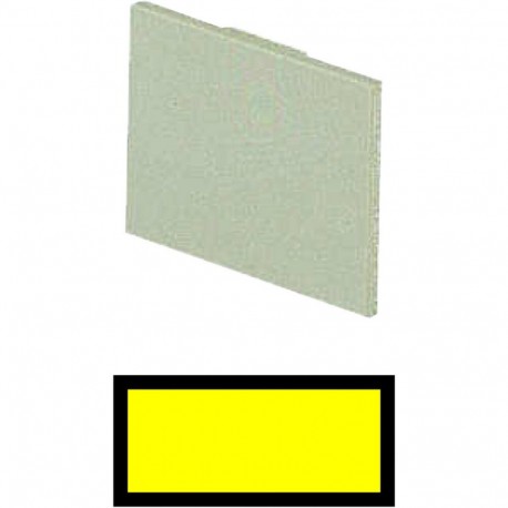 EATON - MOELLER 05SQ25 05SQ25 063201 Y7-63201 EATON ELECTRIC Insert label, yellow, blank