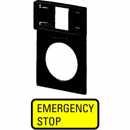 EATON - MOELLER Q25TGE-299 Q25TGE-299 063261 Y7-63261 EATON ELECTRIC Carrier, +label, emergency-Stop