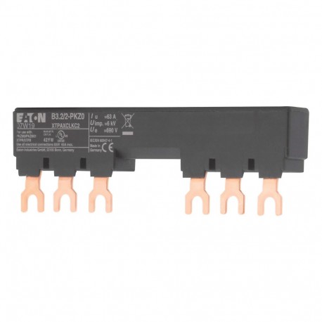 Eaton-moeller B3.2/2-PKZ0 Y7-63963 EATON ELECTRIC Three-phase commoning link, for 2 PKZ0, +auxiliary contact, +volt..