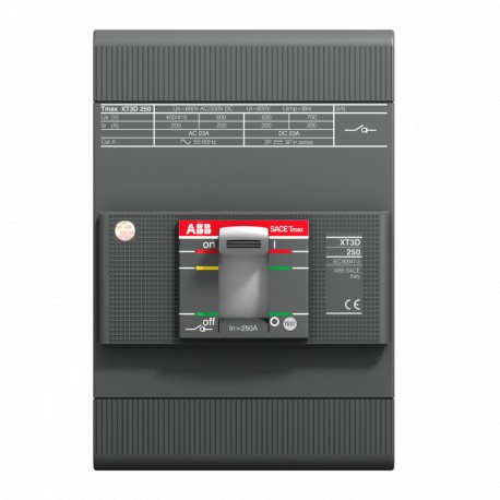 ABB 1SDA068210R1 1SDA068210R1 ABB XT3D 250 3p F F