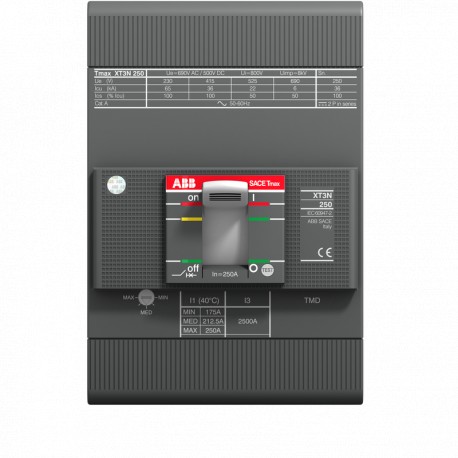Abb 1SDA068216R1 XT3S250 TMD R80 Im800 3P F F