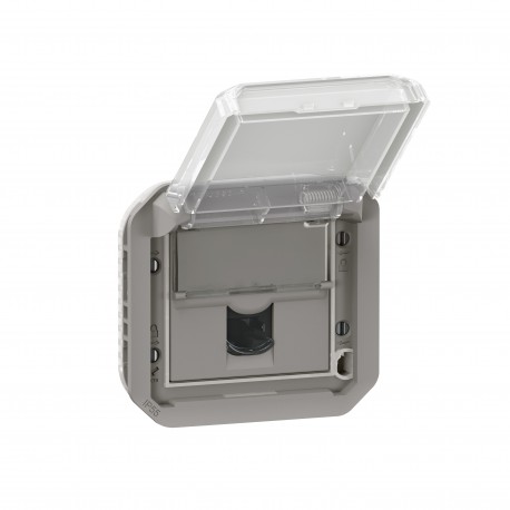LEGRAND 069559L 069559L LEGRAND PL-COMP BASE RJ45 CAT6A STP GR