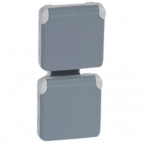 LEGRAND 069577 069577 LEGRAND PL-COMP E/S 2X2P+T AUT TO SEE GR