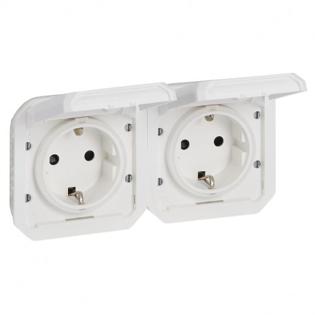 LEGRAND 069675L 069675L LEGRAND PL-COMP I/O 2X2P+T AUT HOR BL