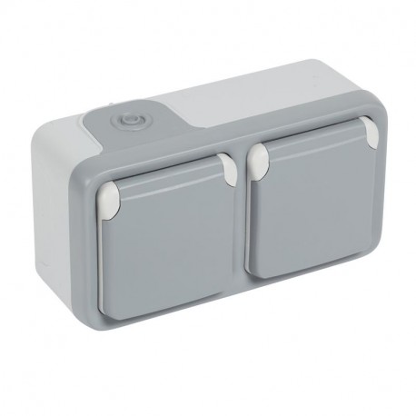 Legrand 069702 PL-MBL SUP 2X2P+T TOR HOR GREY