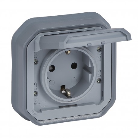 Legrand 069833L PL-MBL EMP 2P+T TOR GREY